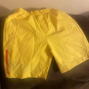 Yellow boys short set .
